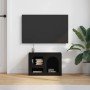 Mueble de TV Negro 60 x 35 x 40 cm Madera de ingeniería en Muebles TV | Comprar online en Foru.es