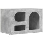 Mueble de TV Gris Concreto 60 x 35 x 40 cm Madera de ingeniería en Muebles TV | Comprar online en Foru.es