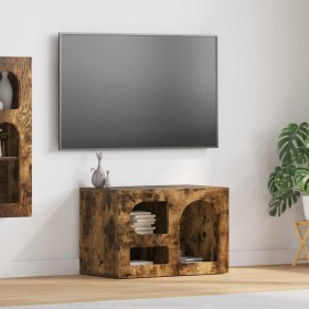 Mueble de TV Roble ahumado 60 x 35 x 40 cm Madera de ingeniería en Muebles TV | Comprar online en Foru.es