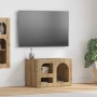 Mueble de TV Roble artesanal 60 x 35 x 40 cm en Muebles TV | Comprar online en Foru.es