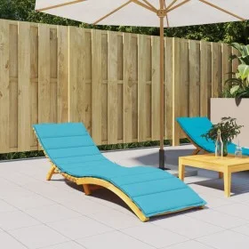 Cojín de tumbona tela Oxford turquesa de vidaXL, Cojines para sillas y sofás - Ref: Foro24-361427, Precio: 44,89 €, Descuento: %