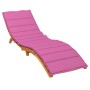 Cojín de tumbona tela Oxford rosa de vidaXL, Cojines para sillas y sofás - Ref: Foro24-361426, Precio: 46,08 €, Descuento: %