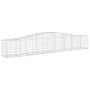 Cestas de gaviones 9 uds forma de arco hierro 400x50x60/80 cm de vidaXL, Maceteros y jardineras - Ref: Foro24-3145937, Precio...