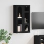 Mueble colgante Negro 59 x 20 x 100 cm Madera de ingeniería en Armarios y almacenamiento | Comprar online en Foru.es