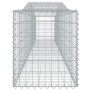 Cestas de gaviones 9 uds forma de arco hierro 400x50x60/80 cm de vidaXL, Maceteros y jardineras - Ref: Foro24-3145937, Precio...