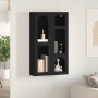 Mueble colgante Negro 59 x 20 x 100 cm Madera de ingeniería en Armarios y almacenamiento | Comprar online en Foru.es