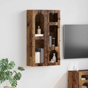 Mueble colgante con estante Madera vieja 59 x 20 x 100 cm en Armarios y almacenamiento | Comprar online en Foru.es