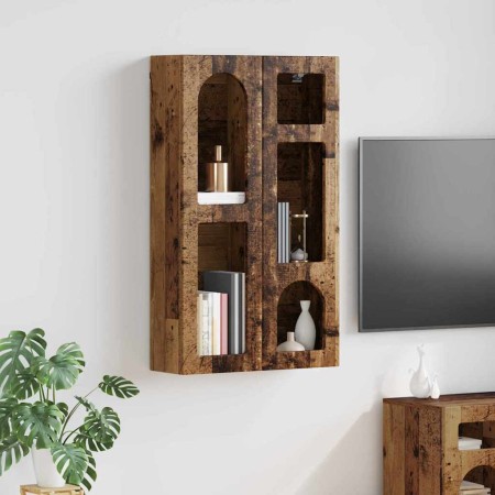 Mueble colgante con estante Madera vieja 59 x 20 x 100 cm en Armarios y almacenamiento | Comprar online en Foru.es