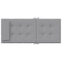 Cojines de silla con respaldo alto 4 uds tela Oxford gris de vidaXL, Cojines para sillas y sofás - Ref: Foro24-361878, Precio...