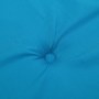 Cojines de silla con respaldo alto 4 uds tela Oxford azul claro de vidaXL, Cojines para sillas y sofás - Ref: Foro24-361887, ...