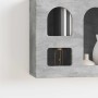 Mueble colgante con estante Gris Concreto 60 x 20 x 40 cm en Armarios y almacenamiento | Comprar online en Foru.es