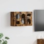 Mueble colgante con estante Roble ahumado 60 x 20 x 40 cm en Armarios y almacenamiento | Comprar online en Foru.es