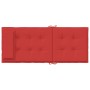 Cojines de silla con respaldo alto 4 uds tela Oxford rojo de vidaXL, Cojines para sillas y sofás - Ref: Foro24-361893, Precio...