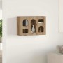 Mueble colgante con estante Roble artesanal 60 x 20 x 40 cm en Armarios y almacenamiento | Comprar online en Foru.es