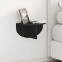 Estante de pared 2 pcs Negro 38 x 19 x 19 cm en Estanterías | Comprar online en Foru.es