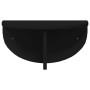 Estante de pared 2 pcs Negro 38 x 19 x 19 cm en Estanterías | Comprar online en Foru.es