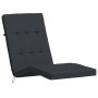 Cojines para tumbona 2 uds tela Oxford negro de vidaXL, Cojines para sillas y sofás - Ref: Foro24-361991, Precio: 49,36 €, De...