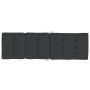 Cojines para tumbona 2 uds tela Oxford negro de vidaXL, Cojines para sillas y sofás - Ref: Foro24-361991, Precio: 49,36 €, De...