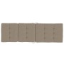 Cojines para tumbona 2 uds tela Oxford gris taupe de vidaXL, Cojines para sillas y sofás - Ref: Foro24-361992, Precio: 61,21 ...
