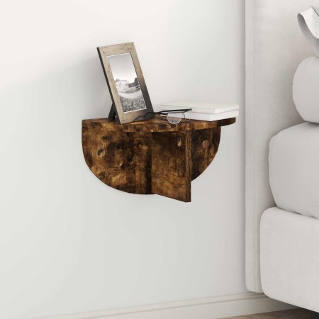 Estante de pared Roble ahumado 38 x 19 x 19 cm en Estanterías | Comprar online en Foru.es