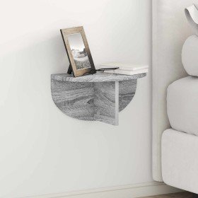 Estante de pared 2 pcs Gris Sonoma 38 x 19 x 19 cm en Estanterías | Comprar online en Foru.es