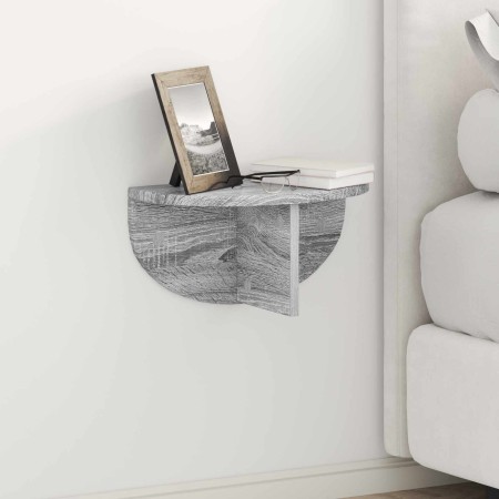 Estante de pared 2 pcs Gris Sonoma 38 x 19 x 19 cm en Estanterías | Comprar online en Foru.es