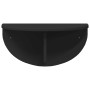 Estante de pared Negro 38 x 19 x 19 cm Madera de ingeniería en Estanterías | Comprar online en Foru.es