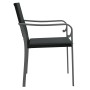 Sillas jardín y cojines 2 uds ratán sintético negro 56x59x84 cm de vidaXL, Sillas de jardín - Ref: Foro24-364094, Precio: 106...