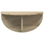 Estante de pared 2 pcs Roble Sonoma 38 x 19 x 19 cm en Estanterías | Comprar online en Foru.es