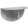 Estante de pared 2 pcs Gris Concreto 38 x 19 x 19 cm en Estanterías | Comprar online en Foru.es