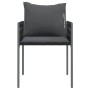 Sillas jardín y cojines 2 uds ratán sintético negro 54x61x83 cm de vidaXL, Sillas de jardín - Ref: Foro24-364101, Precio: 169...