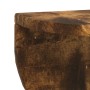 Estante de pared Roble ahumado 38 x 19 x 19 cm en Estanterías | Comprar online en Foru.es