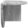 Estante de pared 2 pcs Gris Sonoma 38 x 19 x 19 cm en Estanterías | Comprar online en Foru.es
