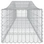 Cestas de gaviones 7 uds forma de arco hierro 400x50x40/60 cm de vidaXL, Maceteros y jardineras - Ref: Foro24-3145922, Precio...