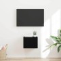 Mueble de TV Montado en la Pared Negro 60 x 31 x 29.5 cm en Muebles TV | Comprar online en Foru.es