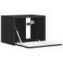 Mueble de TV Montado en la Pared Negro 60 x 31 x 29.5 cm en Muebles TV | Comprar online en Foru.es