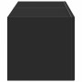 Mueble de TV Montado en la Pared 2 pcs Negro 60 x 31 x 29.5 cm en Muebles TV | Comprar online en Foru.es