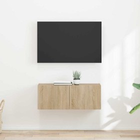 Mueble de TV Montado en la Pared 2 pcs Sonoma 60 x 31 x 29.5 cm en Muebles TV | Comprar online en Foru.es
