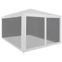 Carpa de celebraciones plegable con 4 paredes de malla 4x3 m de vidaXL, Carpas y cenadores - Ref: Foro24-45109, Precio: 93,30...