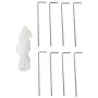 Carpa de celebraciones plegable con 4 paredes de malla 4x3 m de vidaXL, Carpas y cenadores - Ref: Foro24-45109, Precio: 93,30...