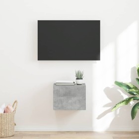 Mueble de TV Montado en la Pared Concreto 60 x 31 x 29.5 cm en Muebles TV | Comprar online en Foru.es