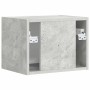 Mueble de TV Montado en la Pared Concreto 60 x 31 x 29.5 cm en Muebles TV | Comprar online en Foru.es