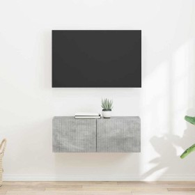 Mueble de TV Montado en la Pared 2 pcs Concreto en Muebles TV | Comprar online en Foru.es