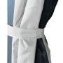 Cenador con cortina color crema aluminio 300x300 cm de vidaXL, Carpas y cenadores - Ref: Foro24-48042, Precio: 469,87 €, Desc...