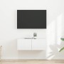 Mueble de TV Montado en la Pared 2 pcs Brillante en Muebles TV | Comprar online en Foru.es