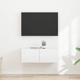 Mueble de TV Montado en la Pared 2 pcs Brillante en Muebles TV | Comprar online en Foru.es