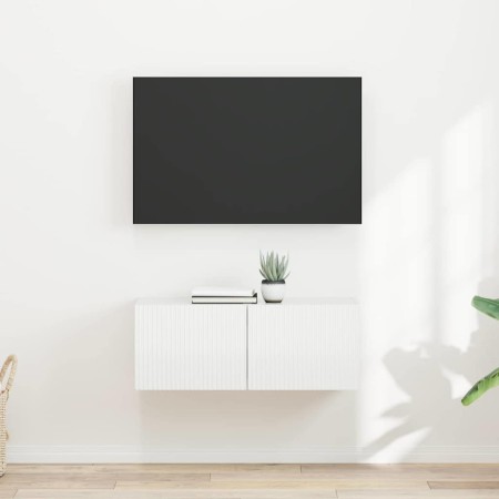 Mueble de TV Montado en la Pared 2 pcs Brillante en Muebles TV | Comprar online en Foru.es