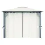 Cenador con cortina color crema aluminio 400x300 cm de vidaXL, Carpas y cenadores - Ref: Foro24-48044, Precio: 537,65 €, Desc...
