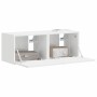 Mueble de TV Montado en la Pared 2 pcs Brillante en Muebles TV | Comprar online en Foru.es