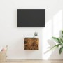 Mueble de TV Montado en la Pared Roble ahumado en Muebles TV | Comprar online en Foru.es
